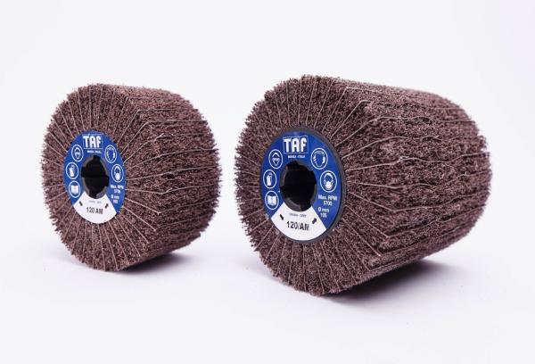 RSM57 Ruote per satinatrice miste Larghezza mm 100