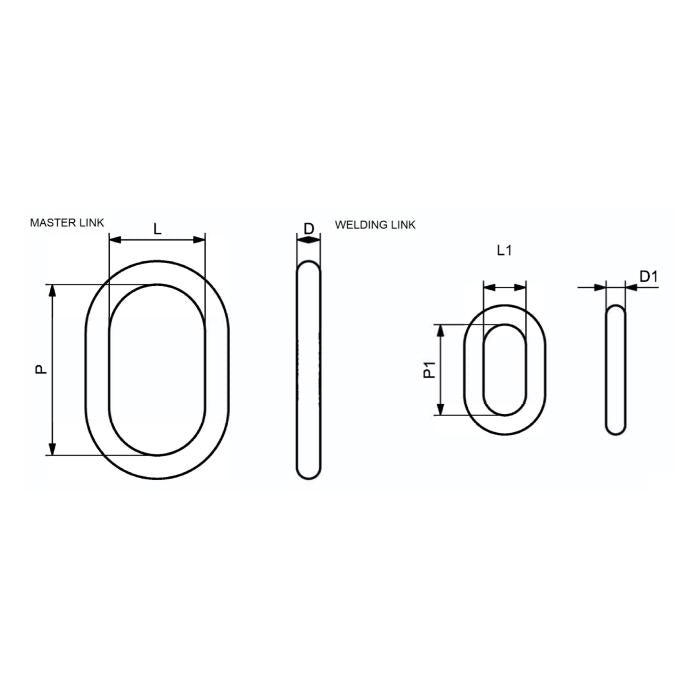 CARCANO C6XPMP Catena inox gr. 60 per pompe