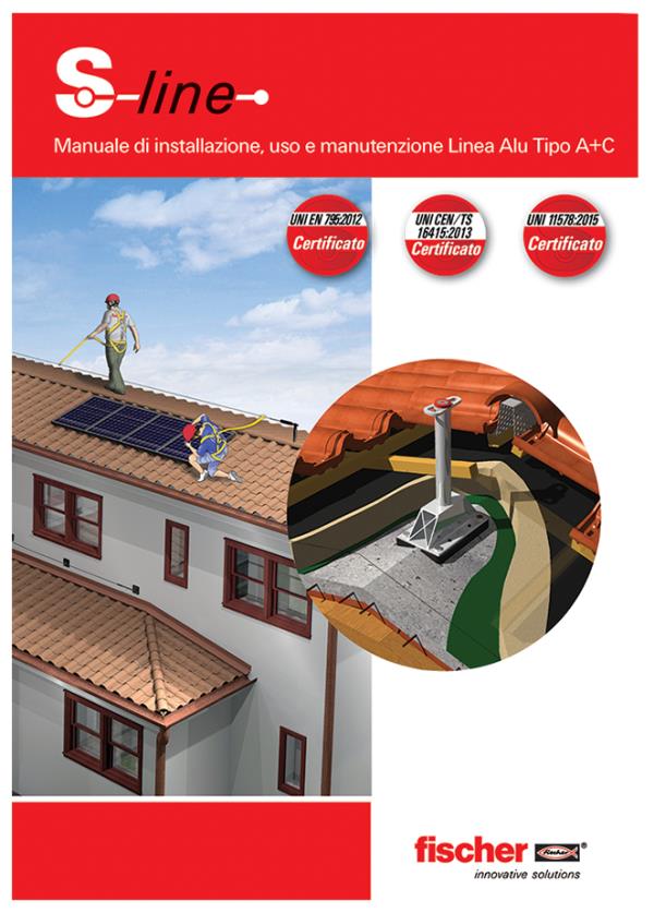 FISCHER Manuale d'installazione Metal - Sistemi anticaduta DPI (1 Pz.)