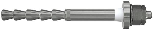 FISCHER Barra multicono in acciaio FHB-A dyn 16x125/25 per ancorante chimico FIS HB (10 Pz.)