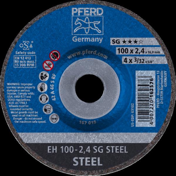 PFERD Dischi da taglio EH 100-2,4 SG STEEL/16,0