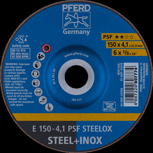 PFERD Dischi da sbavo E 150-4,1 PSF STEELOX