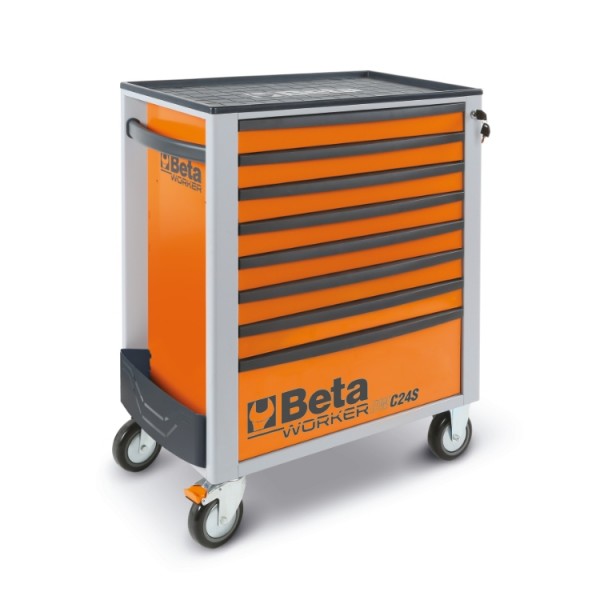 Beta Cassettiera mobile BW C24S con otto cassetti e assortimento di 394 utensili