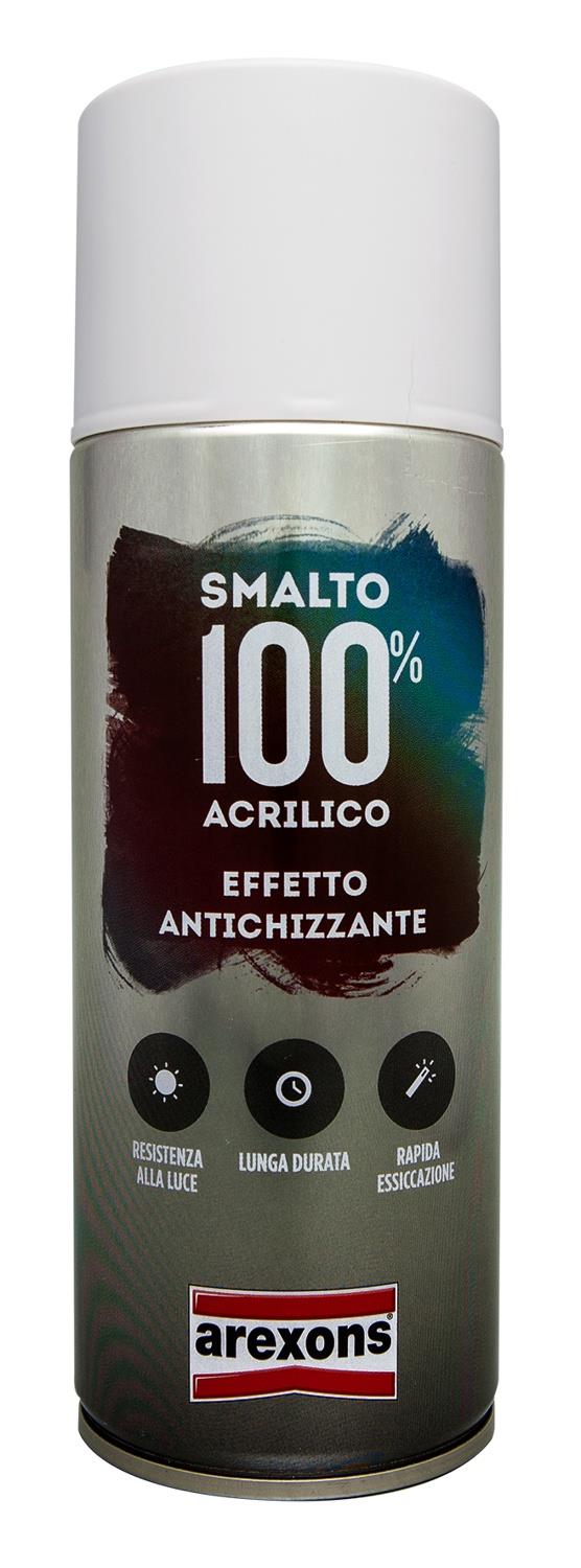 AREXONS Smalto 100% Acrilico Effetto Antichizzante Antichizzante Peltro 400 ml
