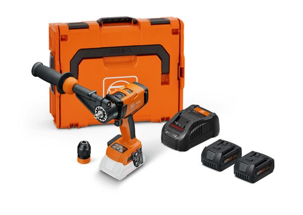 FEIN Trapano avvitatore a batteria con percussione a 4 velocità ASCM 18-4 QMP AS Set 5 Ah
