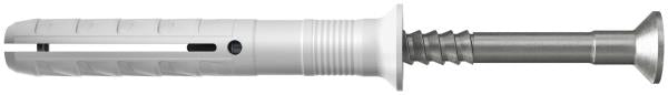 FISCHER tasselli a percussione N 6x40/10 A2 con vite a chiodo inox (50 Pz.)
