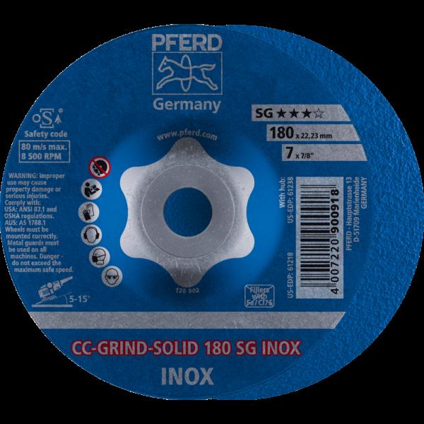 PFERD CC-GRIND (inclusi SOLID, FLEX, STRONG) CC-GRIND-SOLID 180 SG INOX