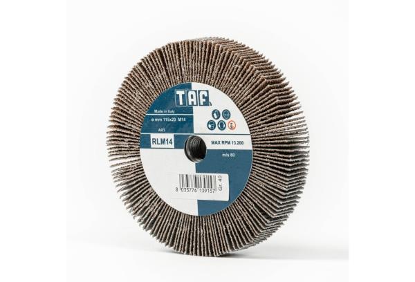 RLM14 Ruote al corindone Serie METALLO ⌀ mm 115