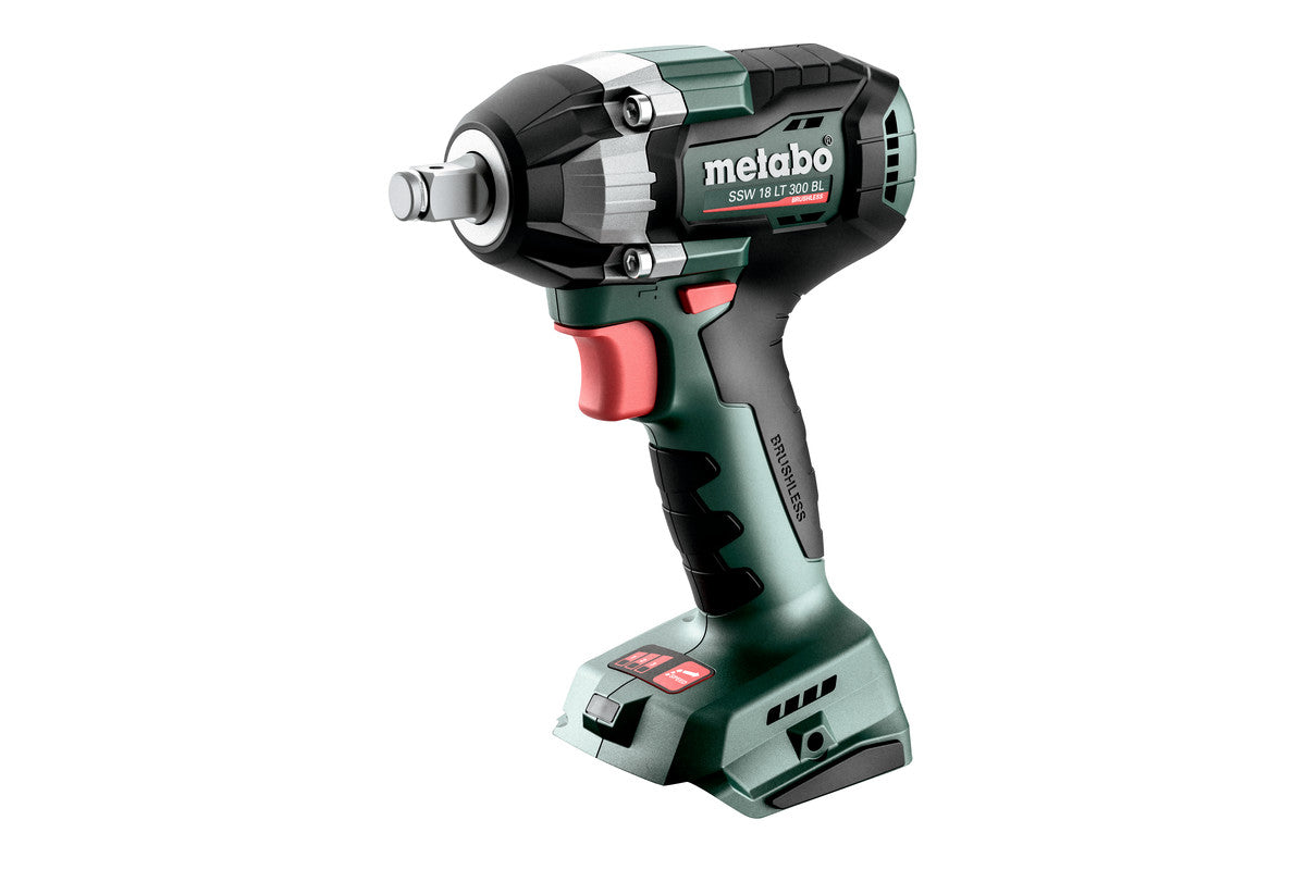 Metabo Avvitatore a massa battente a batteria SSW 18 LT 300 BL 18V Scatola di cartone