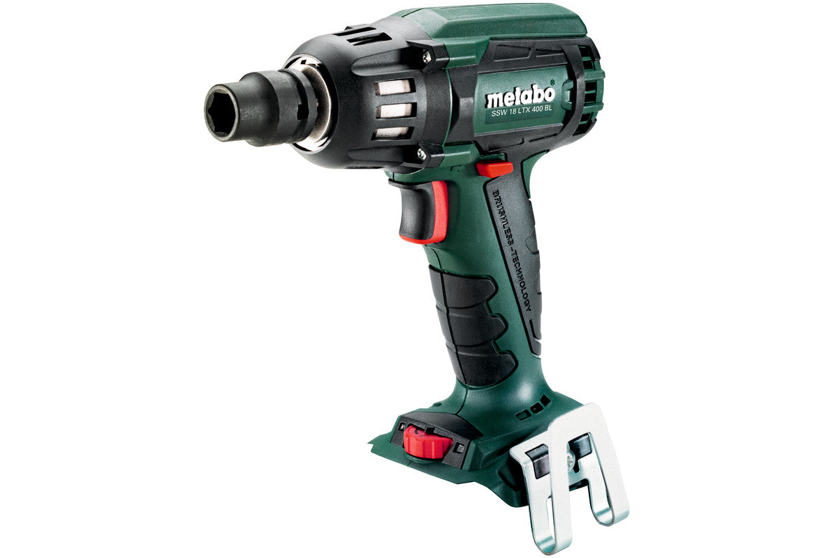 Metabo Avvitatore a massa battente a batteria SSW 18 LTX 400 BL 18V metaBOX 145
