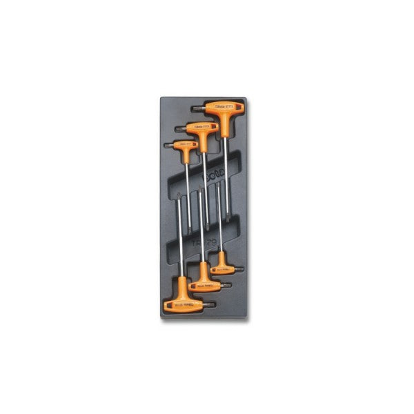 Beta Termoformato rigido in ABS chiavi maschio piegate con impugnatura per viti con impronta Torx®