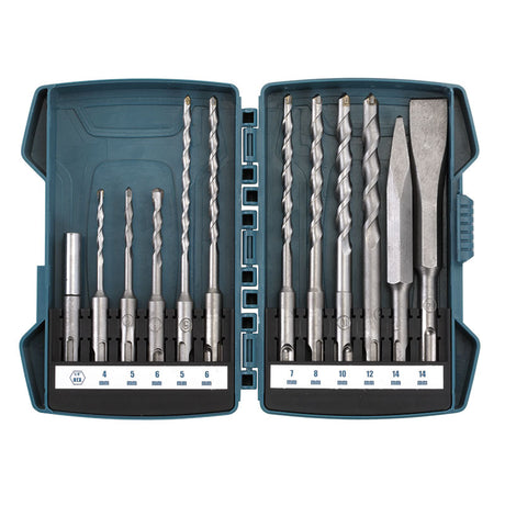 Fervi Serie punte con inserto in metallo duro e scalpelli per muro - 0332