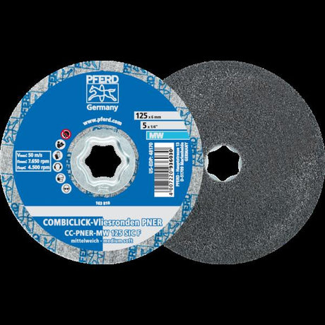 PFERD COMBICLICK Dischi fibrati CC-PNER MW 125 SiC F