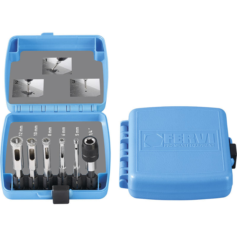 Fervi Serie punte diamantate - 0529
