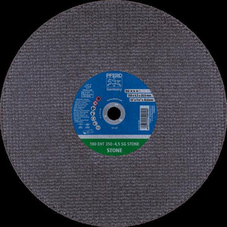 PFERD Dischi da taglio 100 EHT 350-4,5 SG STONE/20,0