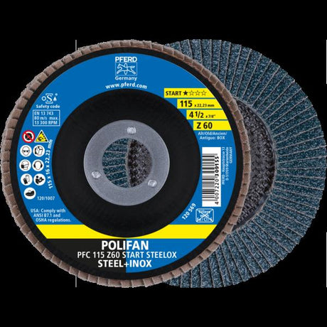 PFERD Dischi lamellari POLIFAN PFC 115 Z 60 Z-START