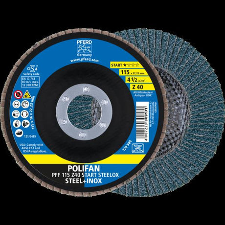 PFERD Dischi lamellari POLIFAN PFF 115 Z 40 Z-START