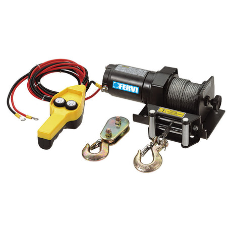 Fervi Argano elettrico a 12v in corrente continua - 0630/0900