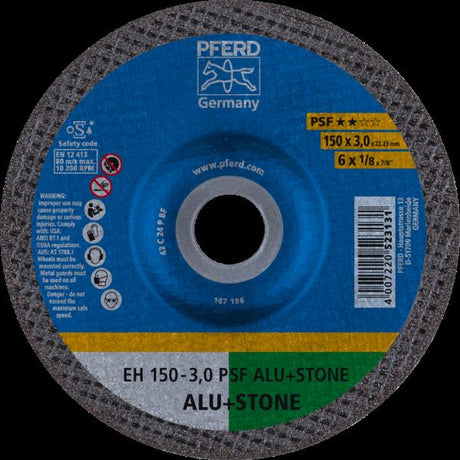 PFERD Dischi da taglio EH 150-3,0 PSF ALU+STONE