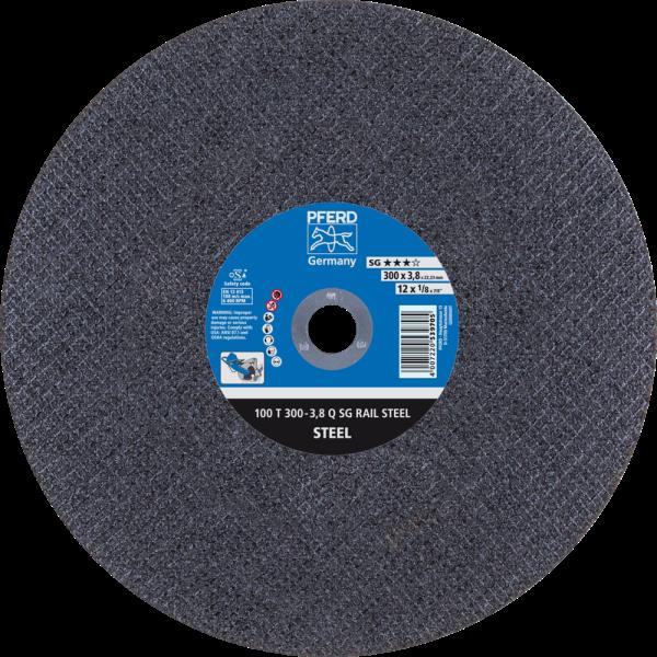 PFERD RAIL SG dischi taglio stazionario 100 T 300-3,8 Q SG RAIL STEEL/22,23