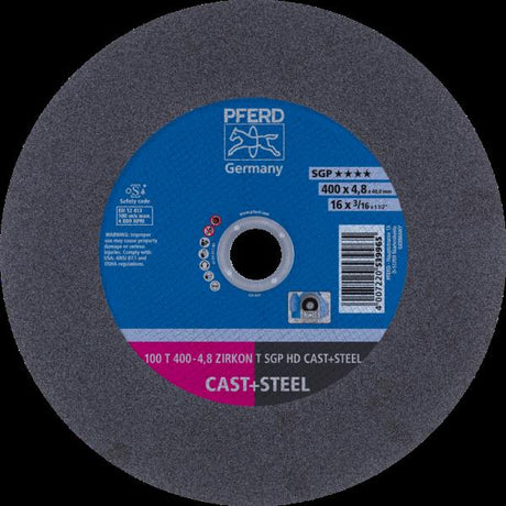 PFERD HEAVY DUTY SGP fino a diam. 2m 100 T 400-4,8 Z T SGP HD CAST+STEEL/40,0