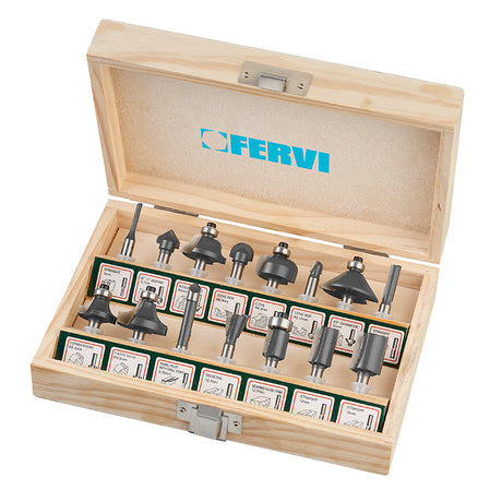 Fervi Serie frese per legno - 0835/15