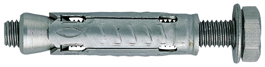 FISCHER Tasselli in acciaio TA M 10 V INOX con vite (25 Pz.)