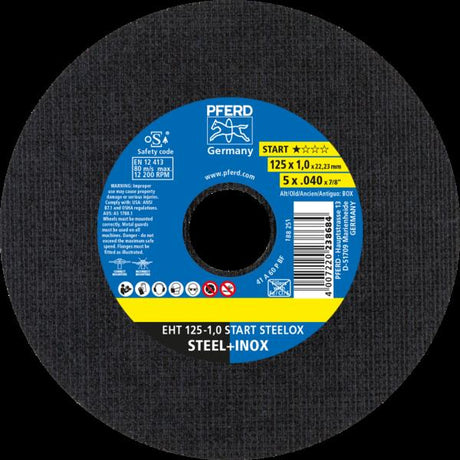 PFERD Dischi da taglio EHT 125-1,0 MM START (50)
