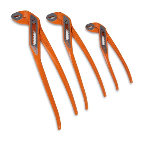 Beta Pinza Poligrip regolabile a cerniera chiusa, verniciata arancio