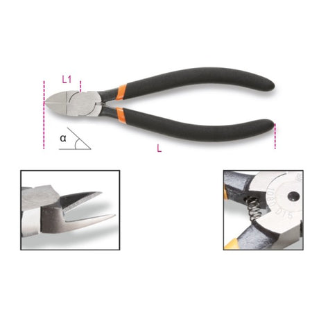 Beta Tronchesi a taglienti diagonali rasi manici ricoperti con 2 strati di PVC antiscivolo