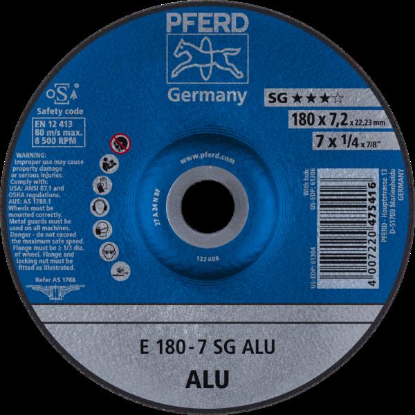 PFERD Dischi da sbavo E 180-7 SG ALU