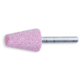 Beta Mole abrasive con gambo, granuli abrasivi di corindone rosa con legante ceramico, forma trapezoidale