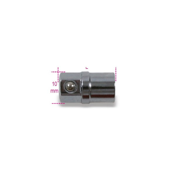 Beta Adattatore portainserti da 1/4" per chiavi a cricchetto da 10 mm cromato