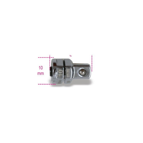 Beta Adattatore a sgancio rapido da 1/4" per chiavi a cricchetto da 10 mm cromato - Olivieri Ferramenta srl
