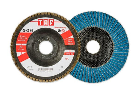 Dischi zirco ceramic inclinati Linea LPT Zirco ceramic ⌀ mm 125