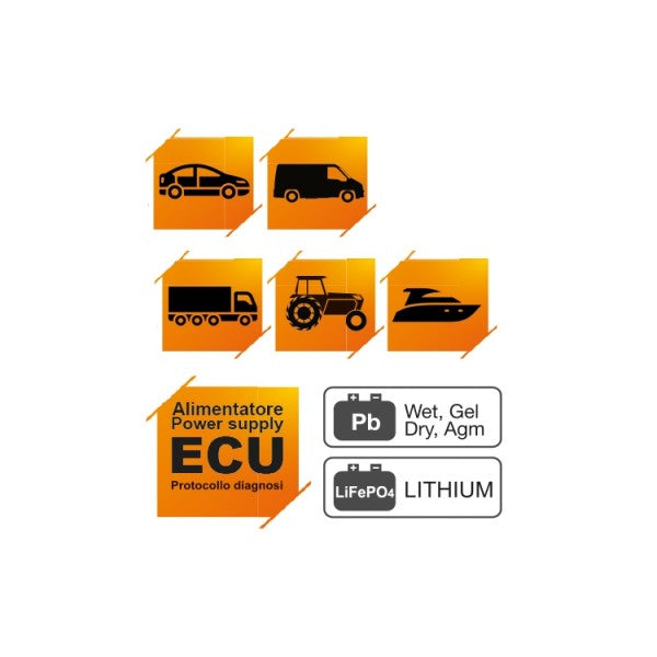 Beta Caricabatterie elettronico 12V multifunzione