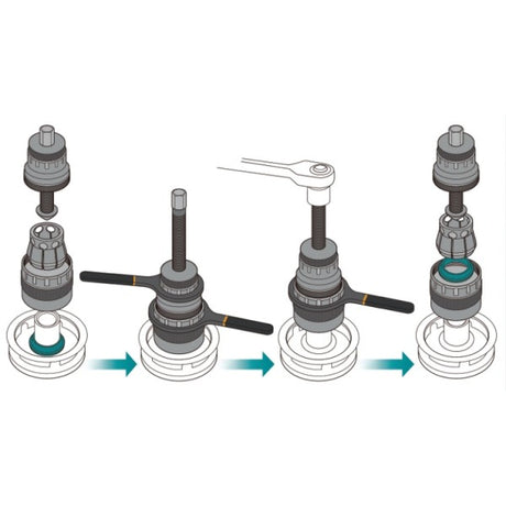 Beta Kit estrazione anello interno cuscinetto ruota dal mozzo