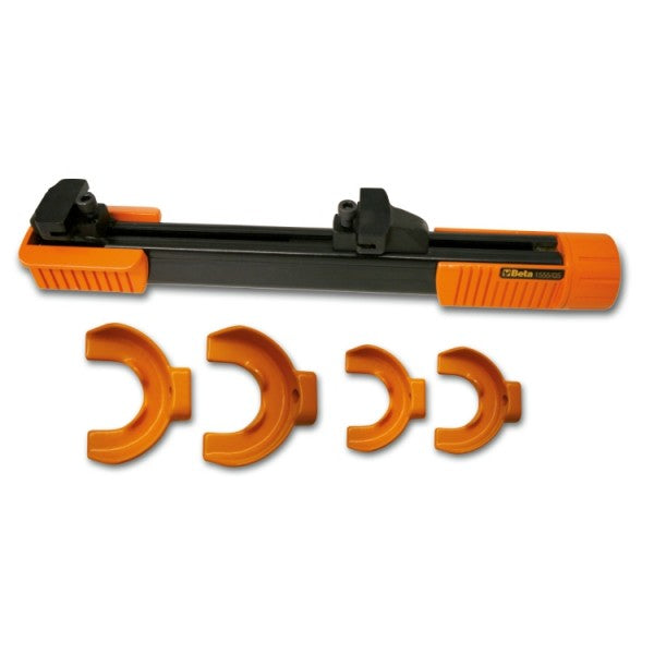 Beta Pressore per molle ammortizzatori Mac Pherson ed equivalenti con quattro staffe e protezioni corpo