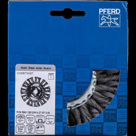 PFERD Spazzole a disco POS RBG 12512/M14 CT ST 0,50