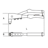 Beta Rivettatrice con 4 testine intercambiabili