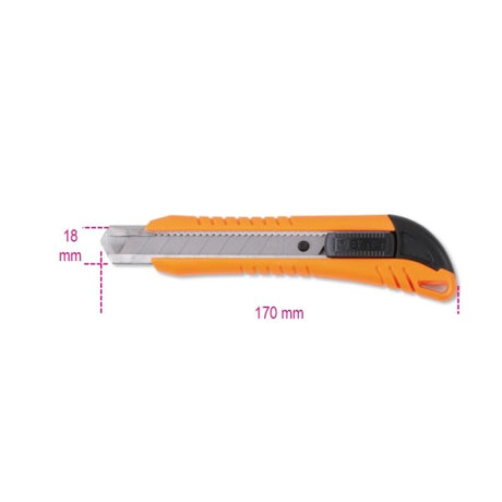 Beta Cutter 18 mm fornito con 3 lame di ricambio