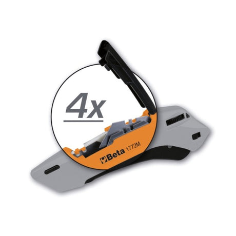 Beta Cutter a lama retrattile di sicurezza fornito con 4 lame