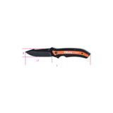 Beta Coltello a serramanico mini lama in acciaio inossidabile