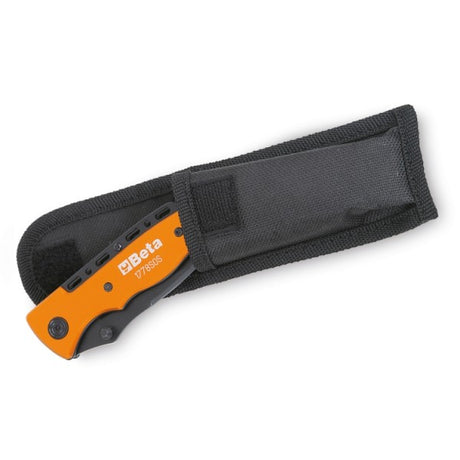 Beta Coltello soccorso auto con funzione martello frangicristallo e tagliacinture di sicurezza H-SAFE • in astuccio