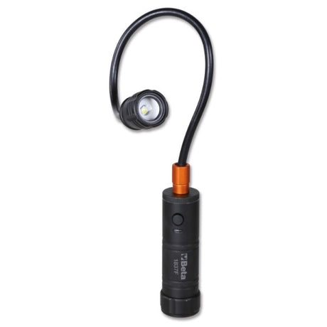 Beta Lampada magnetica snodata con LED ad alta luminosità, in robusto alluminio anodizzato, fino a 500 Lumen