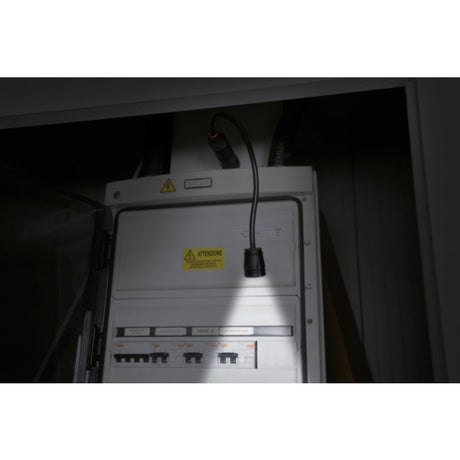 Beta Lampada magnetica snodata con LED ad alta luminosità, in robusto alluminio anodizzato, fino a 500 Lumen