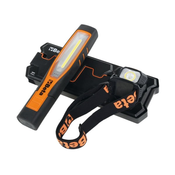 Beta Kit lampade wireless 1838SW e 1836AW con base di ricarica 1839BRW