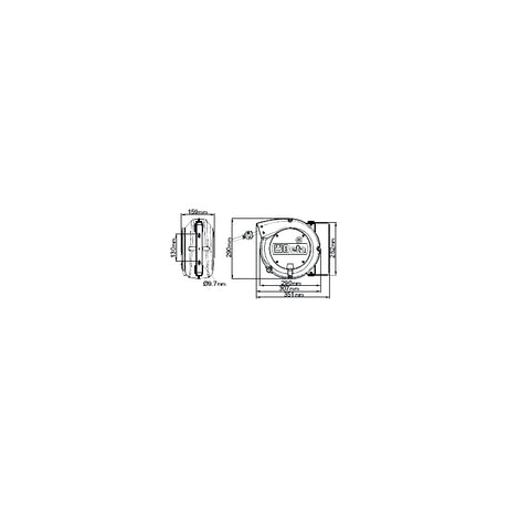 Beta Avvolgitore automatico con cavo 4Gx1,5 mm²