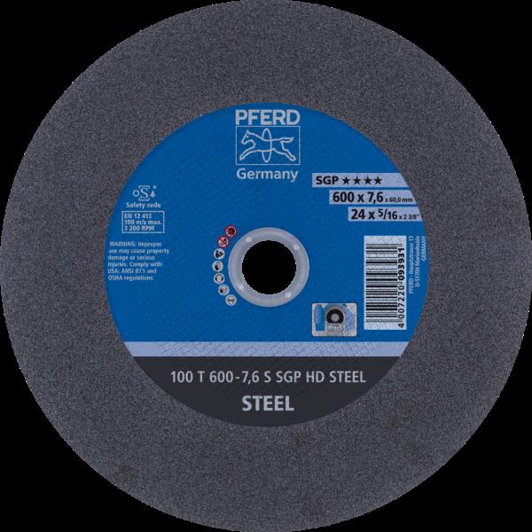 PFERD HEAVY DUTY SGP fino a diam. 2000 mm 100 T 600-7,6 S SGP HD STEEL/60,0