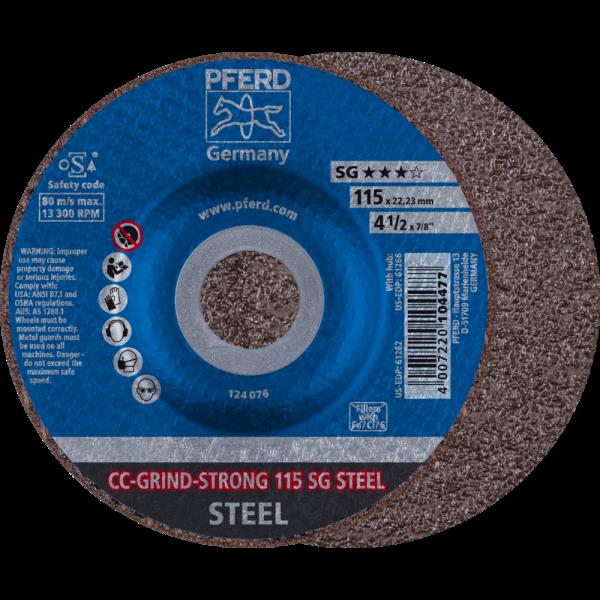 PFERD CC-GRIND (inclusi SOLID, FLEX, STRONG) CC-GRIND-STRONG 115 SG STEEL